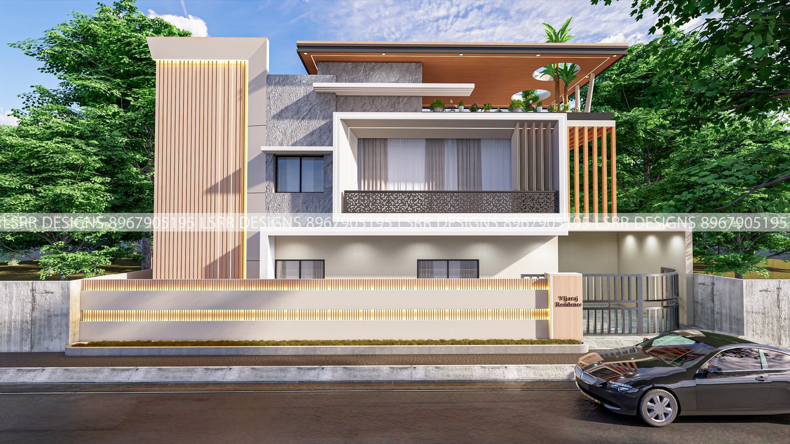 Residential exterior visualization